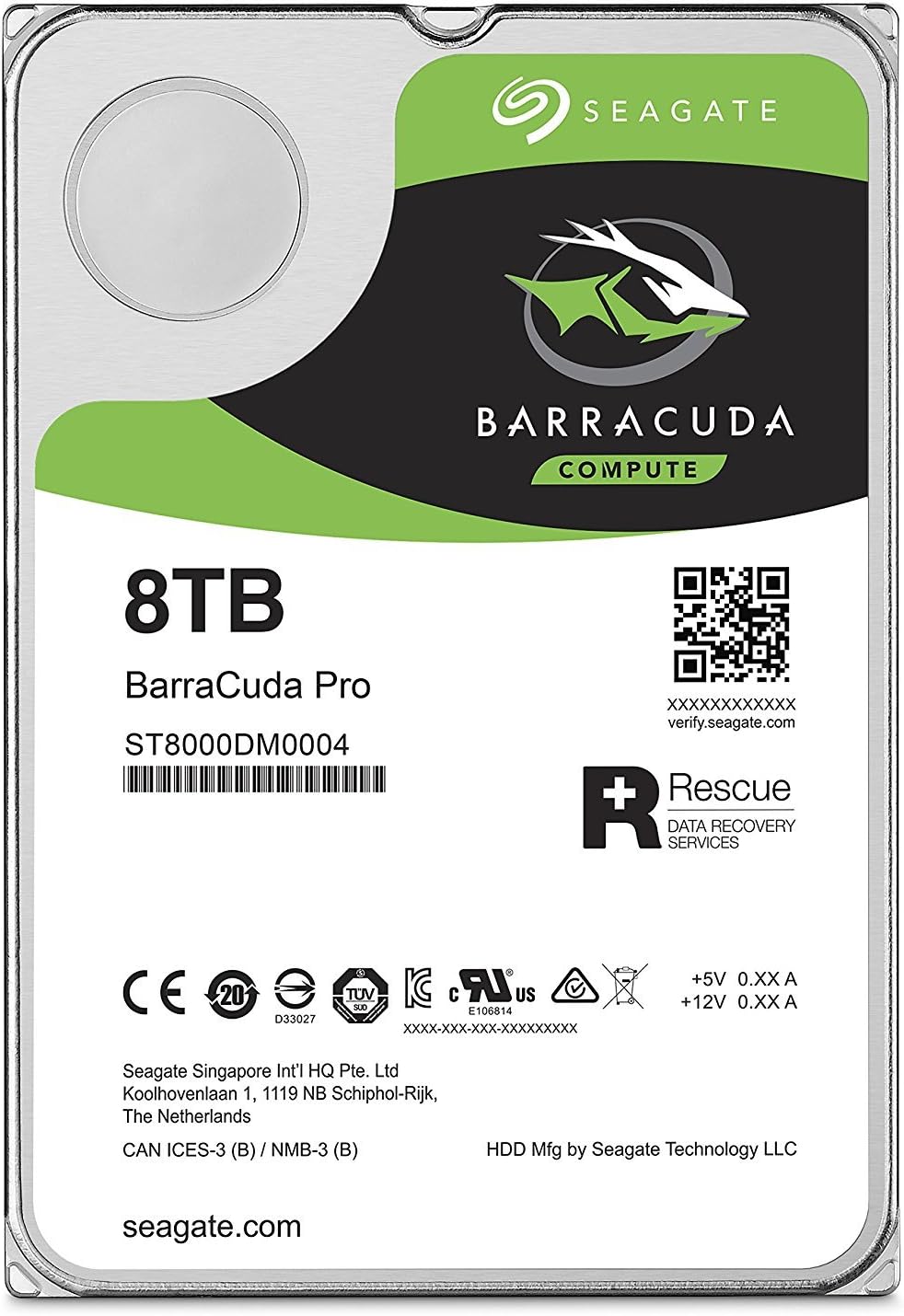 Seagate Barracuda Pro 8TB SATA 6Gb/s 7200RPM 3.5 - Inch Internal Hard Drive — ST8000DM0004 (Renewed) - The HDDs