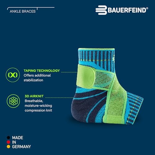 Sports Ankle Support Brace – Figure-8 Taping, Targeted Compression, Lightweight & Durable