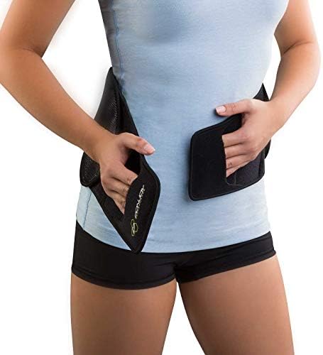 Adjustable Low-Profile Back Brace with BOA-Style Fit System – Removable Rigid Panels for Lumbar Support, Strains & Low Back Pain Relief