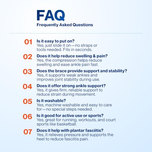 Breathable Ankle Brace with Removable Stabilizers – Slim Fit Support for Sprains, Injury Recovery, Sports (Medium, Unisex)