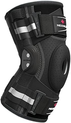Professional Hinged Knee Brace with X-Strap Support System – Adjustable Medical Knee Support for Pain Relief, Arthritis, Meniscus Tear, ACL, PCL & MCL Injuries