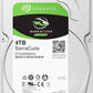 Seagate 4TB BarraCuda SATA 6Gb/s 256MB Cache 3.5 - Inch Internal Hard Drive (ST4000DM004) Single Pack,Mechanical Hard Disk - The HDDs
