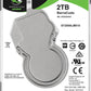 Seagate BarraCuda 2TB Internal Hard Drive HDD – 2.5 Inch SATA 6 Gb/s 5400 RPM 128MB Cache for PC Laptop (ST2000LM015) - The HDDs