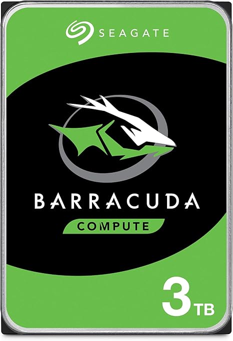 Seagate BarraCuda 3TB Internal Hard Drive HDD – 3.5 Inch SATA 6 Gb/s 7200 RPM 64MB Cache for Computer Desktop PC (ST3000DM008) - The HDDs
