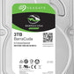 Seagate BarraCuda 3TB Internal Hard Drive HDD – 3.5 Inch SATA 6 Gb/s 7200 RPM 64MB Cache for Computer Desktop PC (ST3000DM008) - The HDDs