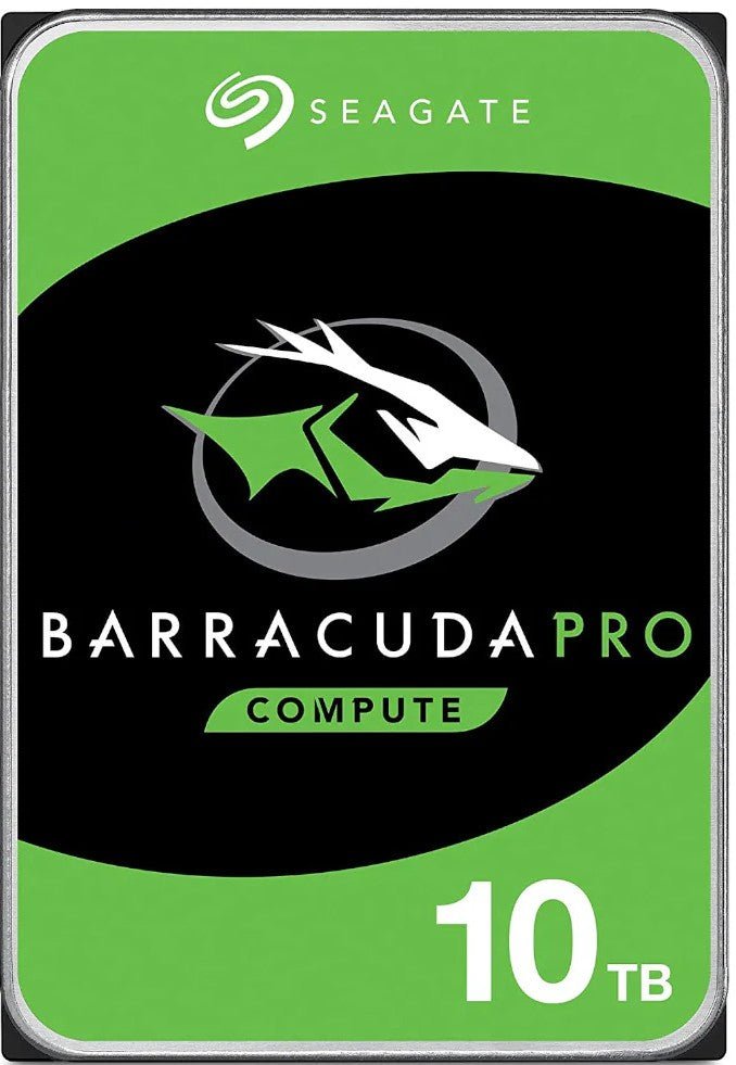 Seagate Barracuda Pro ST10000DM0004 - Hard drive - 10 TB - internal - 3.5" - SATA 6Gb/s - 7200 rpm - buffer: 256 MB - ST10000DM0004 (Components > Internal Hard Drives) +}b - The HDDs