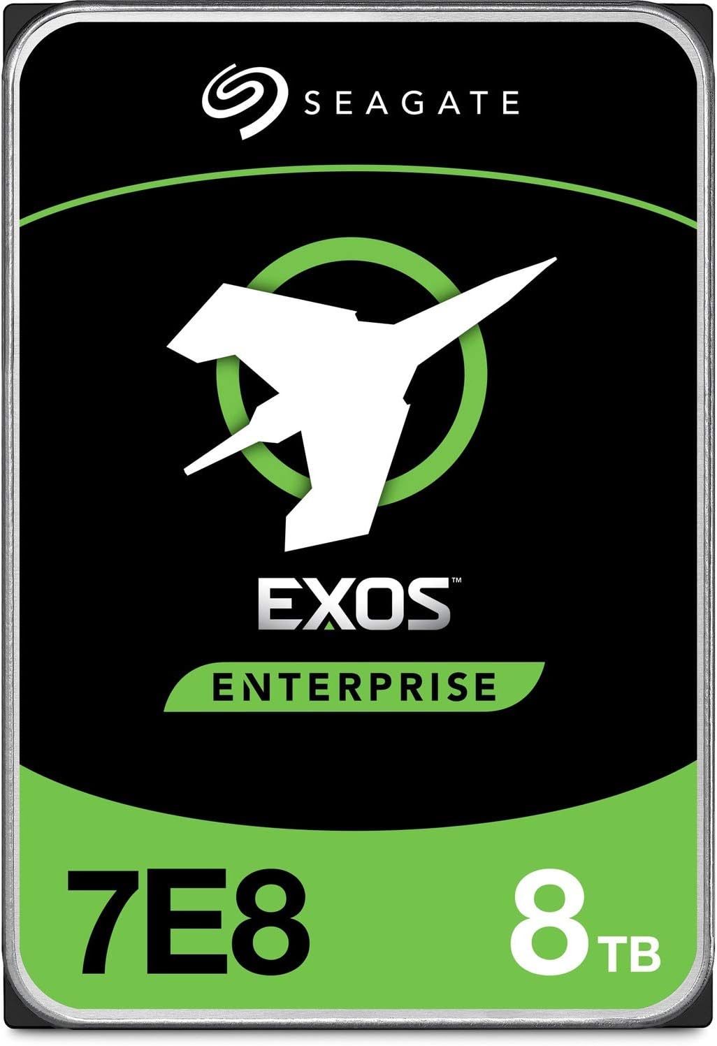 Seagate Exos 7E8 8TB Internal Hard Drive HDD – CMR 3.5 Inch 6Gb/s 7200 RPM 128MB Cache for Enterprise, Data Center – Frustration Free Packaging (ST8000NM000A) - The HDDs