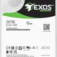 Seagate Exos X20 ST20000NM003D - 20TB Hard Drive - Internal - SAS (12Gb/s SAS) - Conventional Magnetic Recording (CMR) - The HDDs