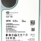 Seagate Exos X22 20TB SATA 6Gb/s 7200RPM 3.5" Enterprise HDD - ST20000NM004E (Refreshed) - The HDDs