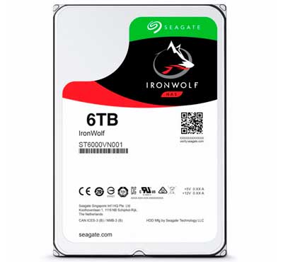 Seagate IronWolf 6TB NAS Internal Hard Drive HDD – CMR 3.5 Inch SATA 6Gb/s 5600 RPM 256MB Cache for RAID Network Attached Storage – (ST6000VN001) - The HDDs