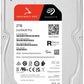 Seagate IronWolf Pro, 2 TB, Enterprise NAS Internal HDD –CMR 3.5 Inch, SATA 6 Gb/s, 7,200 RPM, 256 MB Cache for RAID Network Attached Storage (ST2000NT001) - The HDDs