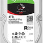 Seagate IronWolf Pro 4TB NAS Internal Hard Drive HDD – 3.5 Inch SATA 6GB/S 7200 RPM 128MB Cache for Raid Network Attached Storage, Data Recovery Rescue Service (ST4000NE0025) - The HDDs