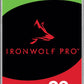 Seagate IronWolf Pro Enterprise NAS 20TB Internal Hard Drive, CMR 3.5 - inch, SATA 6Gb/s, 7200 RPM, 256MB Cache, for RAID Network - Attached Storage, FFP (ST20000NT001) - The HDDs