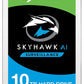 Seagate Skyhawk AI 10TB Surveillance Internal Hard Drive HDD–3.5 Inch SATA 6Gb/s 256MB Cache for DVR NVR Security Camera System with Drive Health Management - Frustration Free Packaging (ST10000VE0004) - The HDDs