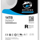 Seagate SkyHawk AI - 14TB Surveillance Internal Hard Drive, 3.5 - Inch SATA, 6Gb/s, 256MB Cache with Drive Health Management + 3 - Year Rescue Service (ST14000VE0008) - The HDDs