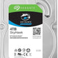 SEAGATE ST4000VX007 Skyhawk 4TB Surveillance Hard SATA 6Gb/s 64MB Cache 3.5 - Inch Internal Drive - Frustration Free Packaging (ST4000VXZ07) Mechanical Hard Disk - The HDDs