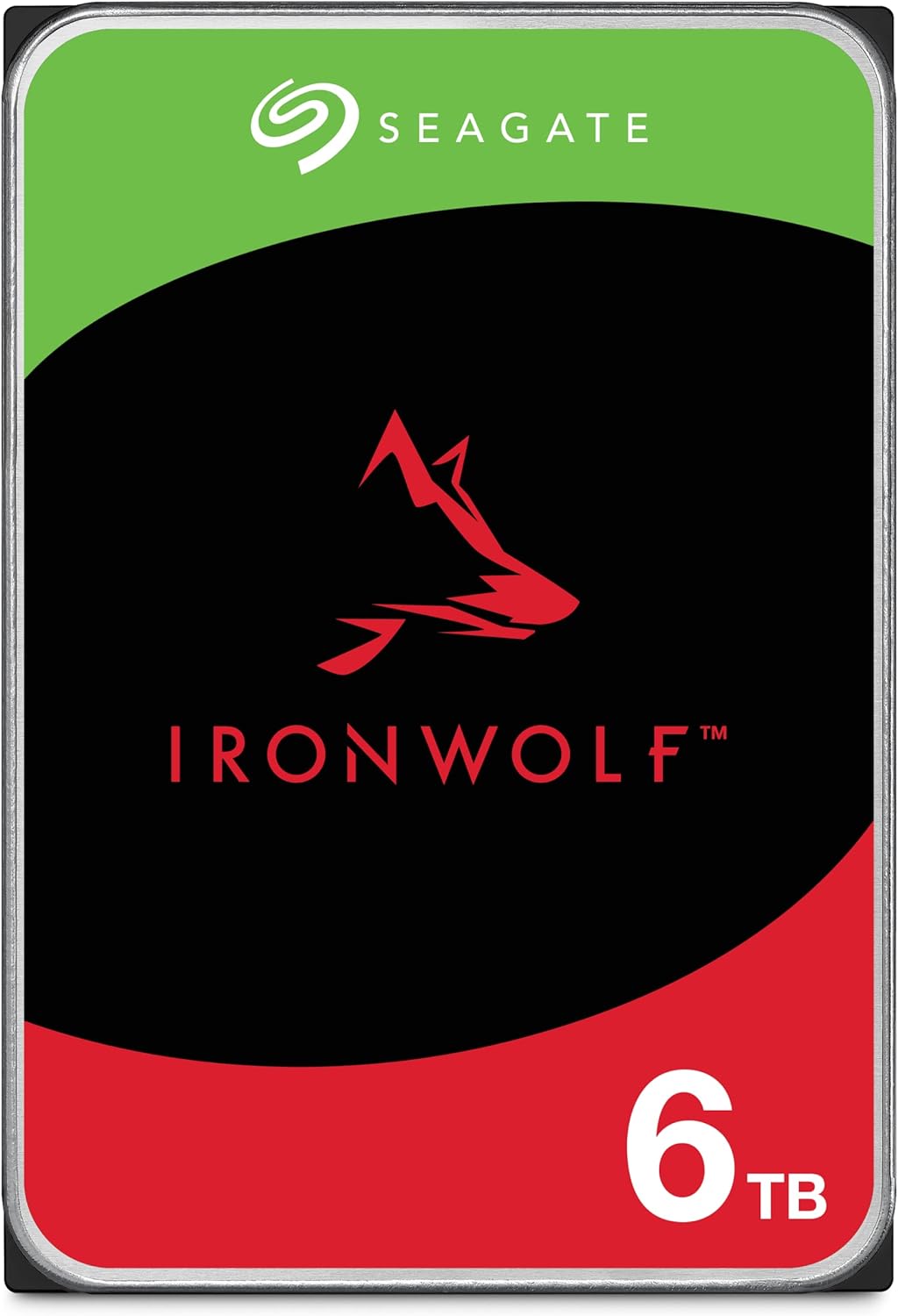 Seagate ST6000VN0033 IronWolf Multimedia Server Storage 6TB Internal Hard Drive, 3.5" - SATA. - The HDDs