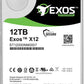 ST12000NM0007 Seagate exos Enterprise Capacity 12TB 7200RPM SATA 6Gbps 256MB Cache (512e) 3.5 - inch Internal Hard Drive - The HDDs