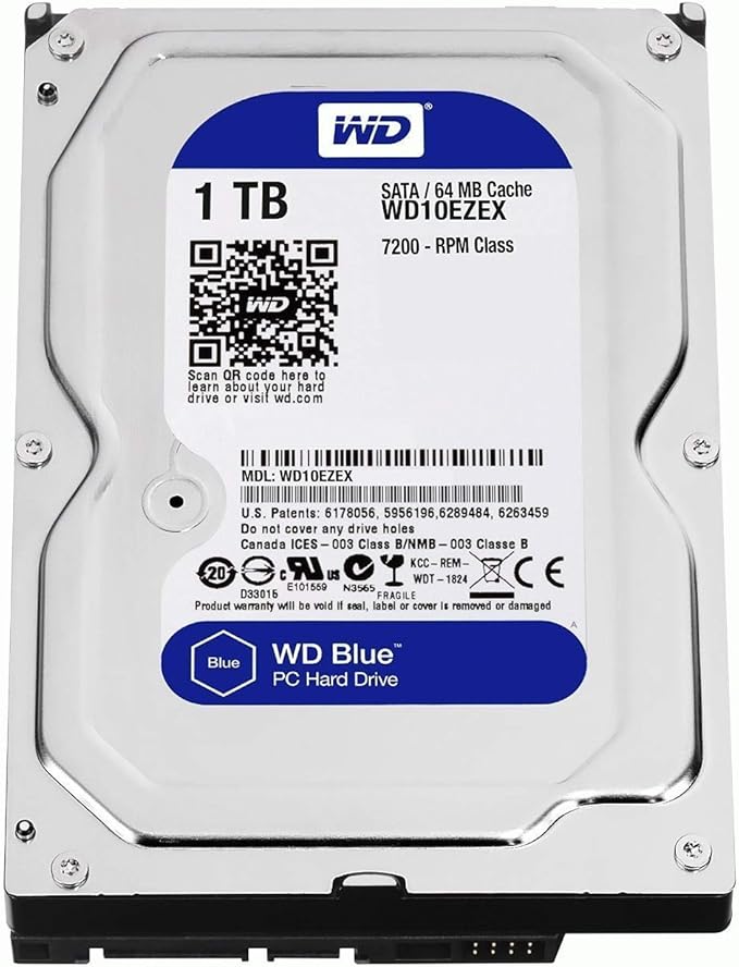 WD Blue WD10EZAZ – Reliable & Durable 1TB HDD Hard Drive - The HDDs