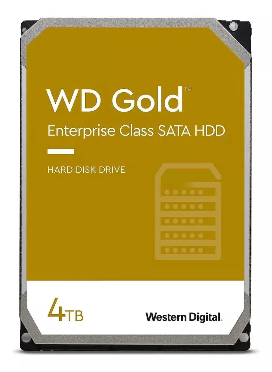 WD Gold 4TB Enterprise Class Hard Disk Drive - 7200 RPM Class SATA 6 Gb/s 128MB Cache 3.5 Inch - WD4002FYYZ - The HDDs