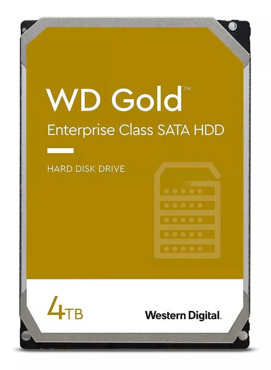 WD Gold 4TB Enterprise Class Hard Disk Drive - 7200 RPM Class SATA 6 Gb/s 128MB Cache 3.5 Inch - WD4002FYYZ - The HDDs