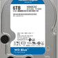 WD Internal Hard Disk 3.5in 6TB WD Blue WD60EZAZ SATA 6Gb/s 5400RPM 256MB Cache (Renewed) - The HDDs