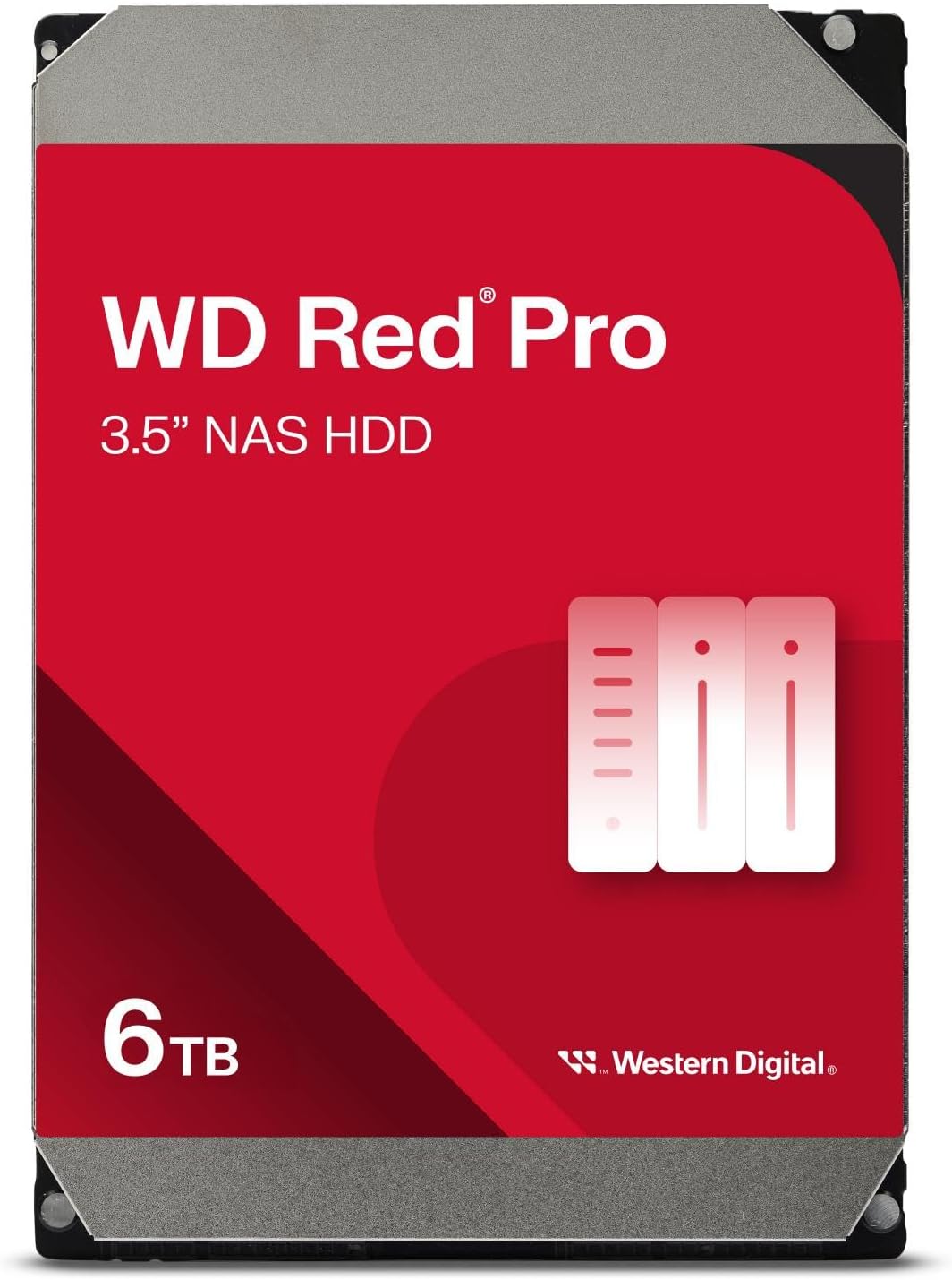 WD Red Pro 6TB NAS Internal Hard Drive - 7200 RPM Class, SATA 6 Gb/s, 256 MB Cache, 3.5" - WD6003FFBX (Renewed) - The HDDs