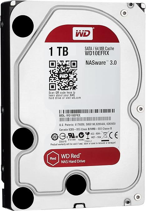 WD Red WD10EFRX 1 TB 3.5quot; Internal Hard Drive - The HDDs