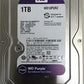 Western Digital 1TB WD Purple Surveillance Internal Hard Drive HDD - SATA 6 Gb/s, 64 MB Cache, 3.5" - WD10PURZ - The HDDs
