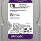 Western Digital 1TB WD Purple Surveillance Internal Hard Drive HDD - WD11PURZ - The HDDs