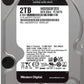 Western Digital 2TB WD Black Performance Internal Hard Drive HDD - 7200 RPM, SATA 6 Gb/s, 64 MB Cache, 3.5" - WD2003FZEX - The HDDs