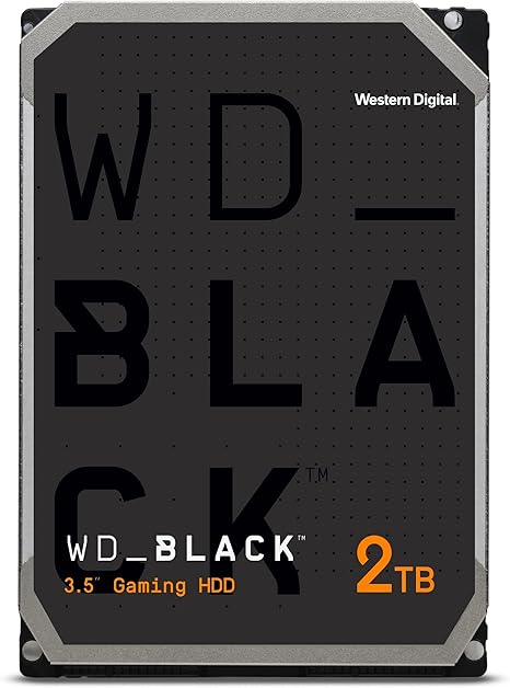 Western Digital 2TB WD Black Performance Internal Hard Drive HDD - 7200 RPM, SATA 6 Gb/s, 64 MB Cache, 3.5" - WD2003FZEX - The HDDs