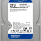 Western Digital 2TB WD Blue PC Internal Hard Drive HDD - 5400 RPM, SATA 6 Gb/s, 64 MB Cache, 3.5" - WD20EARZ - The HDDs
