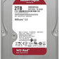 Western Digital 2TB WD NAS Internal Hard Drive HDD - 5400 RPM, SATA 6 Gb/s, SMR, 256MB Cache, 3.5" - WD20EFAX - The HDDs