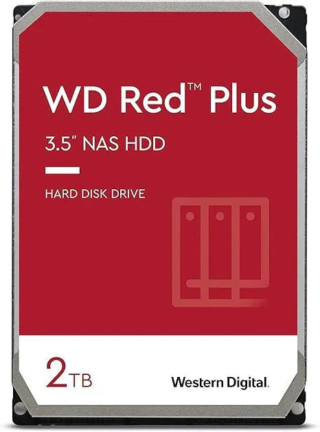 Western Digital 2TB WD NAS Internal Hard Drive HDD - 5400 RPM, SATA 6 Gb/s, SMR, 256MB Cache, 3.5" - WD20EFAX - The HDDs