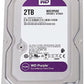 Western Digital 2TB WD Purple Surveillance Internal Hard Drive HDD - SATA 6 Gb/s, 256 MB Cache, 3.5" - WD22PURZ - The HDDs