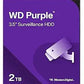 Western Digital 2TB WD Purple Surveillance Internal Hard Drive HDD - SATA 6 Gb/s, 64 MB Cache, 3.5" - WD23PURZ - The HDDs