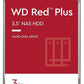 Western Digital 3TB WD Red Plus NAS Internal Hard Drive HDD - 5400 RPM, SATA 6 Gb/s, CMR, 64 MB Cache, 3.5" - WD30EFRX - The HDDs