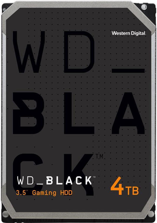 Western Digital 4TB WD Black Gaming Internal Hard Drive HDD - 7200 RPM, SATA 6 Gb/s, 256 MB Cache, 3.5" - WD4006FZBX - The HDDs