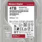 Western Digital 4TB WD Red Pro NAS Internal Hard Drive HDD - 7200 RPM, SATA 6 Gb/s, CMR, 256 MB Cache, 3.5" - WD4003FFBX - The HDDs