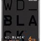 Western Digital 6TB WD_Black Performance Internal Hard Drive HDD - 7200 RPM, SATA 6 Gb/s, 256 MB Cache, 3.5" - WD6004FZBX - The HDDs