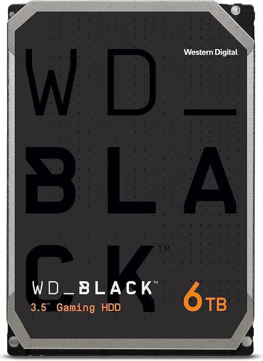 Western Digital 6TB WD_Black Performance Internal Hard Drive HDD - 7200 RPM, SATA 6 Gb/s, 256 MB Cache, 3.5" - WD6004FZBX - The HDDs