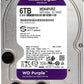 Western Digital 6TB WD Purple Surveillance Internal Hard Drive HDD - SATA 6 Gb/s, 256 MB Cache, 3.5" - WD64PURZ - The HDDs