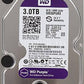 Western Digital Purple 3TB Surveillance Hard Disk Drive - 5400 RPM Class SATA 6 Gb/s 64MB Cache 3.5 Inch - WD30PURX - The HDDs