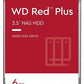 Western Digital WD Red Plus NAS Internal Hard Drive 6TB - 5400 RPM, SATA 6 Gb/s, CMR, 256MB Cache, 3.5" - WD60EFPX - The HDDs