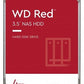 Western Digital WD40EFRX WD Red NAS Hard Drive - Hard drive - 4 TB - internal - 3.5 inch - SATA 6Gb/s - buffer: 64 MB - for WD My Cloud EX2, EX4 - The HDDs